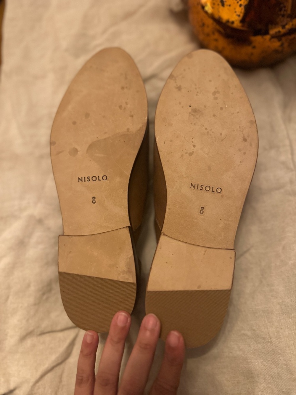 Nisolo Huarache Sandal in Brandy - Picture 4 of 4
